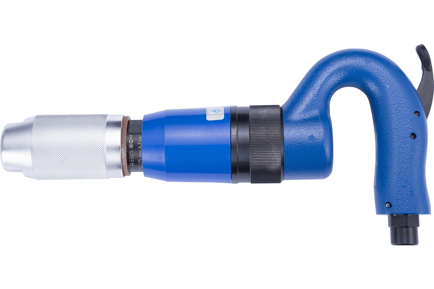 Martillo cincelador neumático PH 18 con mango de agarre envolvente SK, forma insertable EG05, ligero hasta 3,4 kg