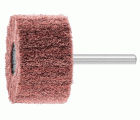 Muela con mango de vellón de alto rendimiento POLINOX PNL Ø 50x30 mm, mango Ø 6 mm, A180 para lijado fino y acabado 