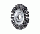 Carda redonda POS COMBITWIST trenzada RBG HD Ø 115x12x22,2 mm, alambre de acero Ø 0,50mm amoladora angular