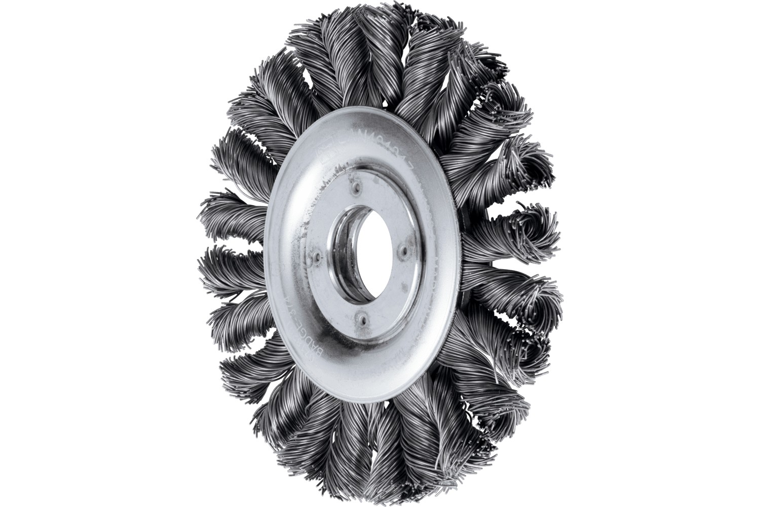 Carda redonda POS COMBITWIST trenzada RBG HD Ø 115x12x22,2 mm, alambre de acero Ø 0,50mm amoladora angular