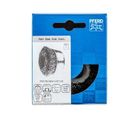 Carda vaso, sin trenzar TBU Ø 60 mm M14, alambre de acero Ø 0,30, amoladora angular (1)