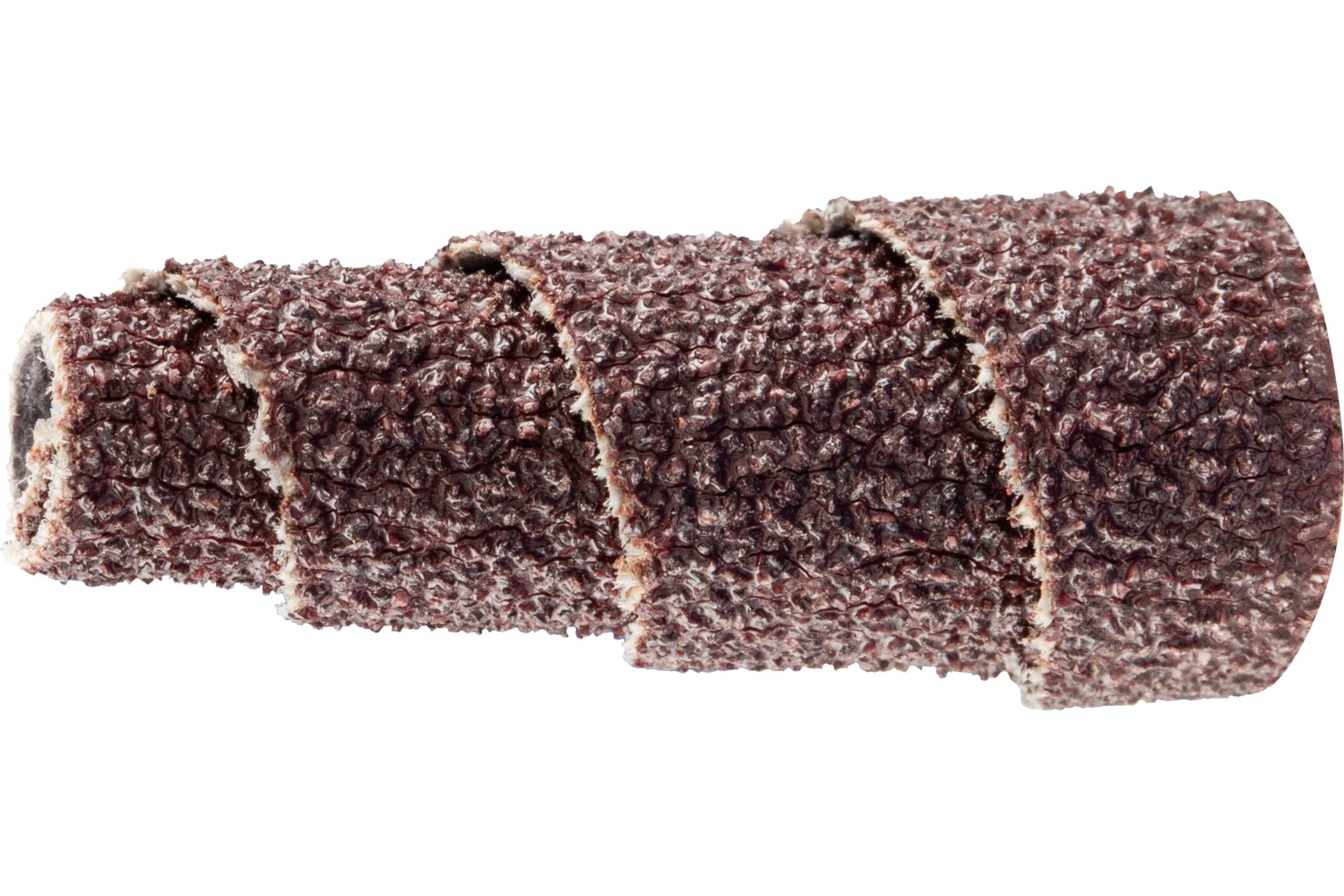 Rollos lijadores cónicos POLIROLL PRK Ø 10x25 mm agujero Ø 3 mm corindón A80