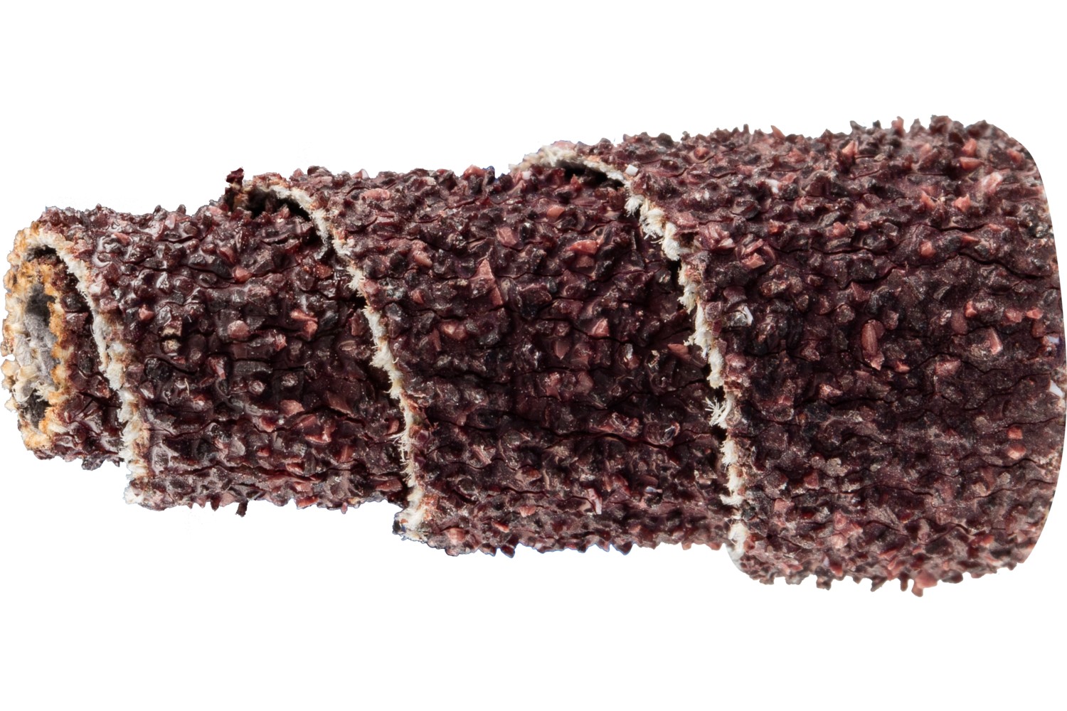 Rollos lijadores cónicos POLIROLL PRK Ø 12x25 mm agujero Ø 3 mm corindón A50