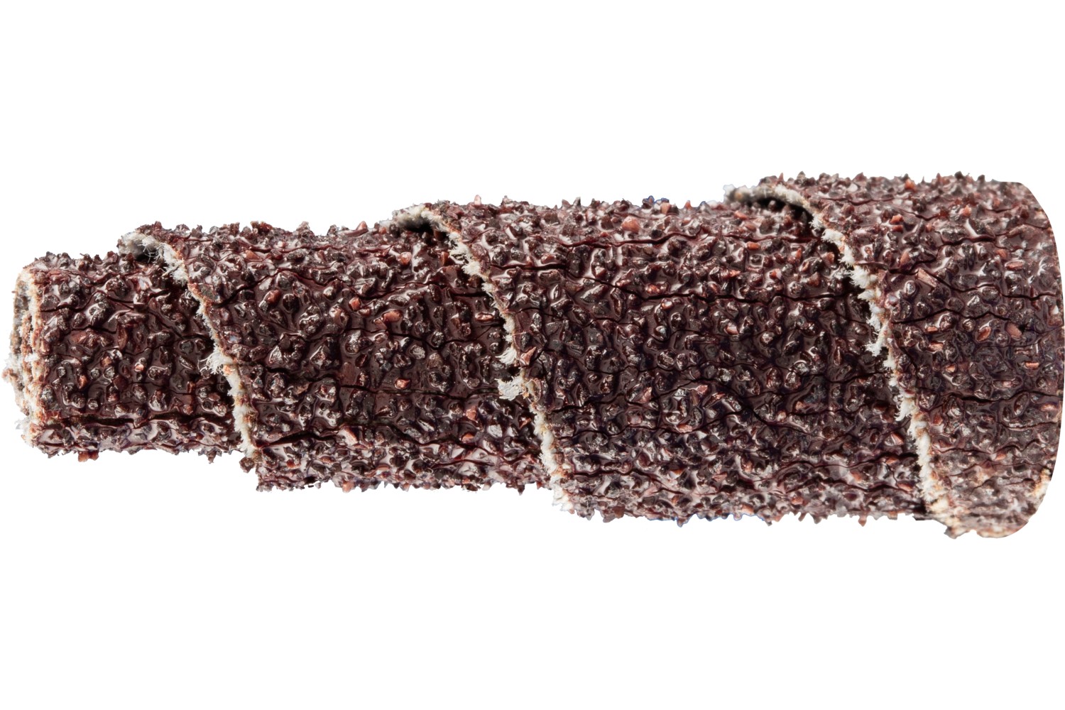 Rollos lijadores cónicos POLIROLL PRK Ø 12x35 mm agujero Ø 3 mm corindón A50