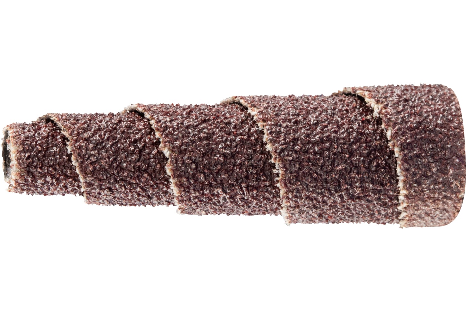 Rollos lijadores cónicos POLIROLL PRK Ø 12x35 mm agujero Ø 3 mm corindón A80