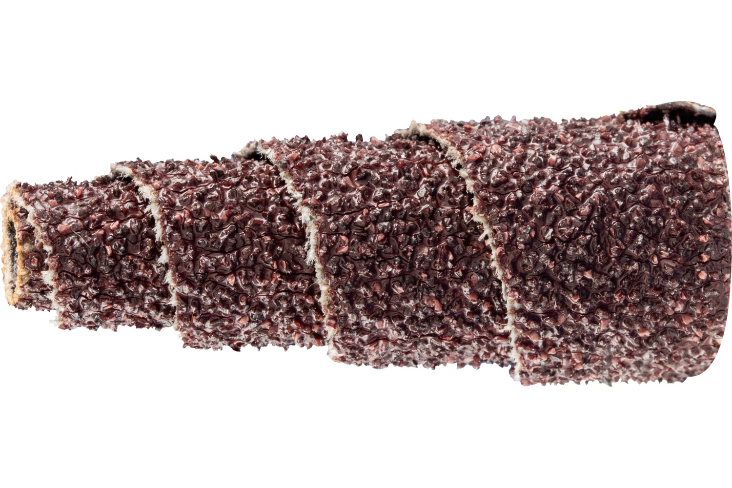 Rollos lijadores cónicos POLIROLL PRK Ø 15x35 mm agujero Ø 3 mm corindón A50
