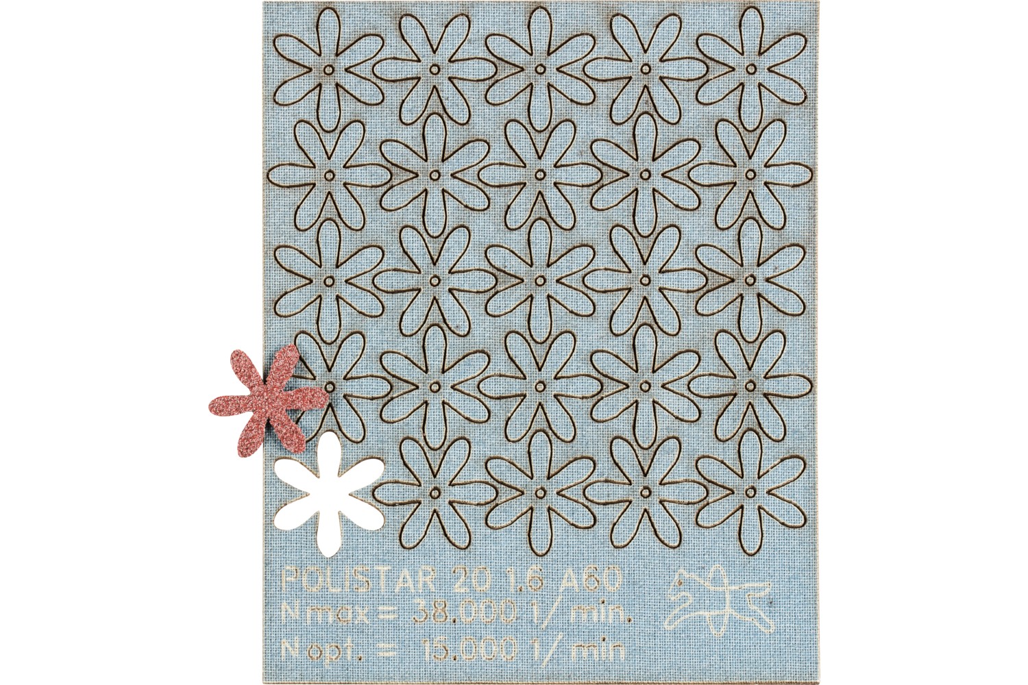 POLISTAR PST Ø 20 mm agujeros Ø 1,6 mm A60 para el desbaste de agujeros y tubos