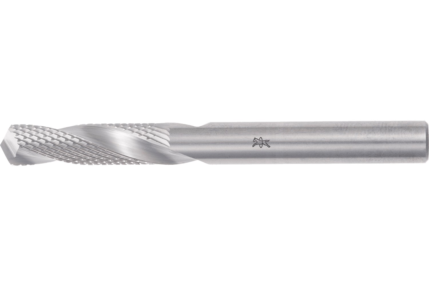 Fresa de metal duro para cilindros de perfil PZF COARSE Ø 04x22x60 mm, mango Ø 6 mm, para servicios de cerrajería, policía y bomberos