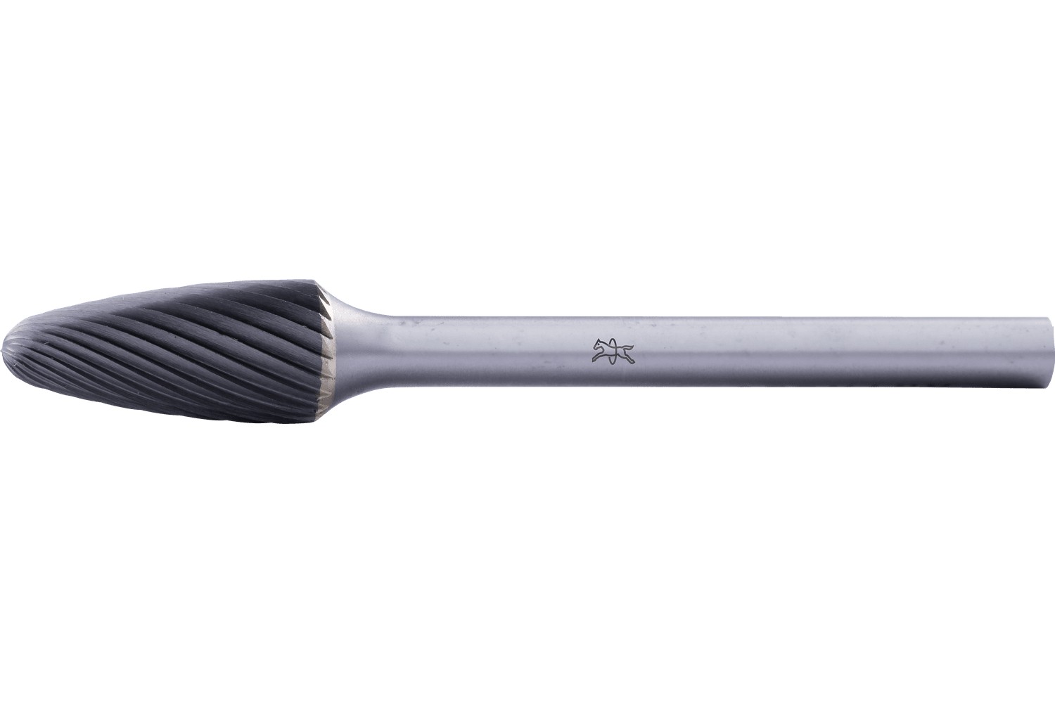 Fresa de metal duro de alto rendimiento forma árbol RBF Ø 06x13 mm, mango Ø 3 mm Z5, recubrimiento HICOAT universal fino