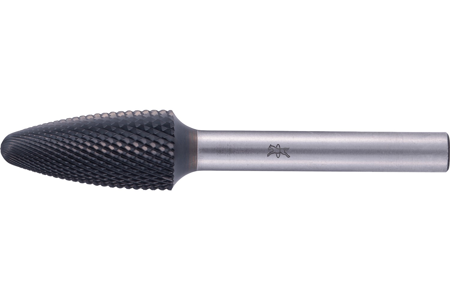 Fresa de metal duro de alto rendimiento MICRO forma árbol RBF Ø 12x25 mm, mango Ø 6 mm, recubrimiento HICOAT, para mecanizado fino