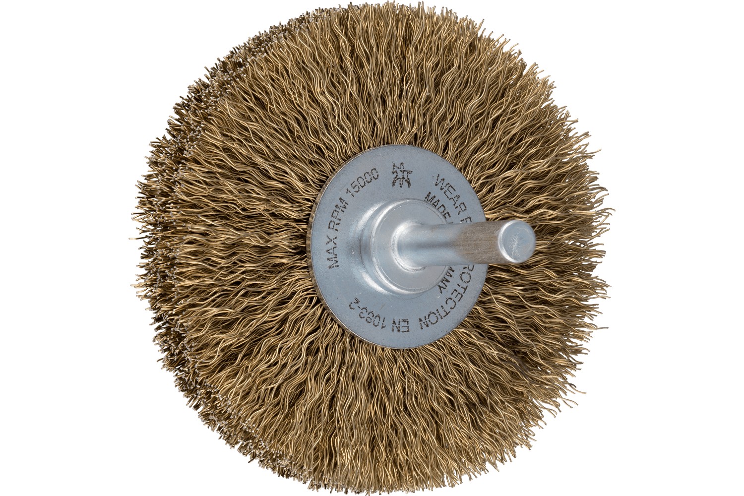 Cardas redondas sin trenzar con mango, Alambre de acero (LIT ST)