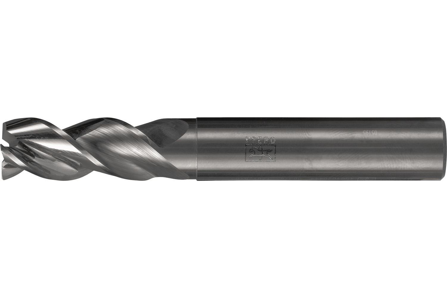 Fresa VHM Ø6 mm, 3 filos, 2xDC, chaflán 0,1 mm 45°, sin recubrimiento, mango HA, Rendimiento en aluminio