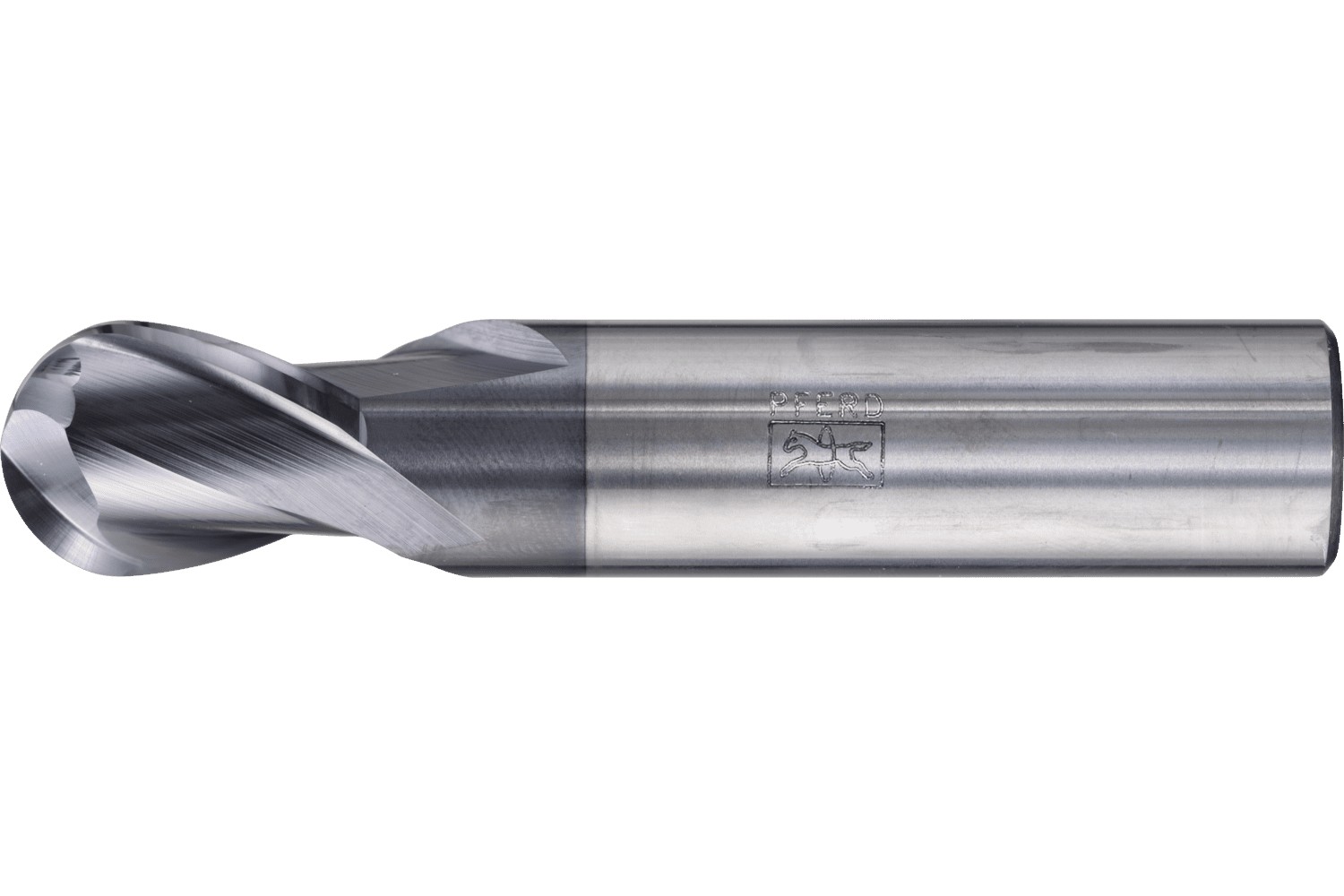 Fresa de radio macizo larga SCM, 2 filos Ø 16 mm, TiAlN, mango HA Universal Line, fresado de perfiles