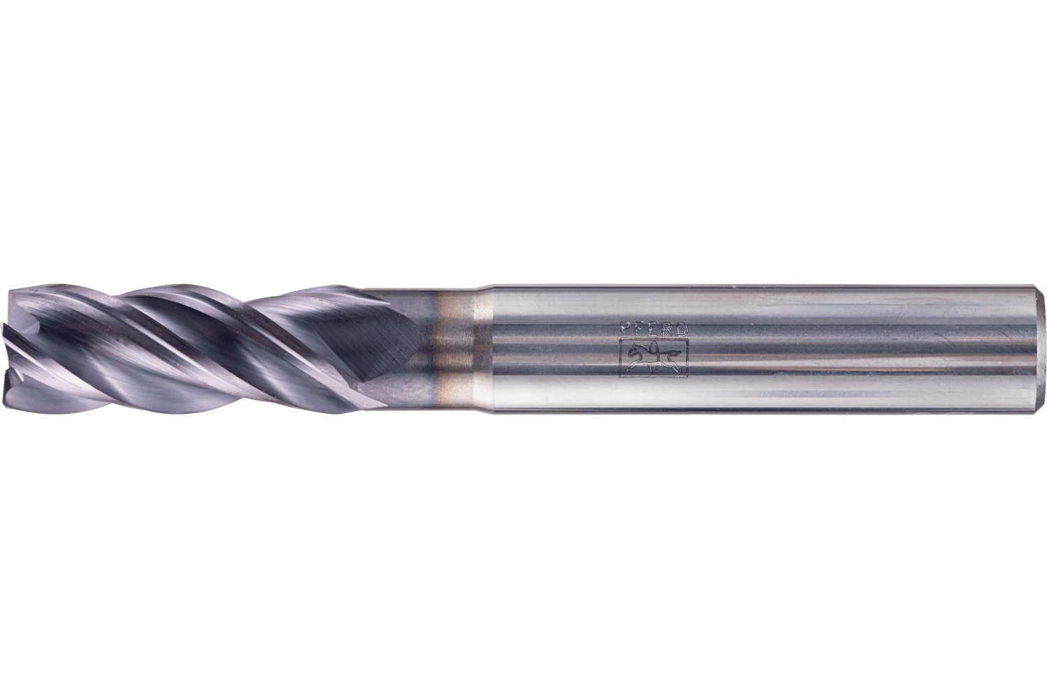 Fresa para esquinas SCM larga, 4 filos Ø 8 mm bisel 45°, TiAlN, mango HA Universal Line, desbaste y afinado de ranuras