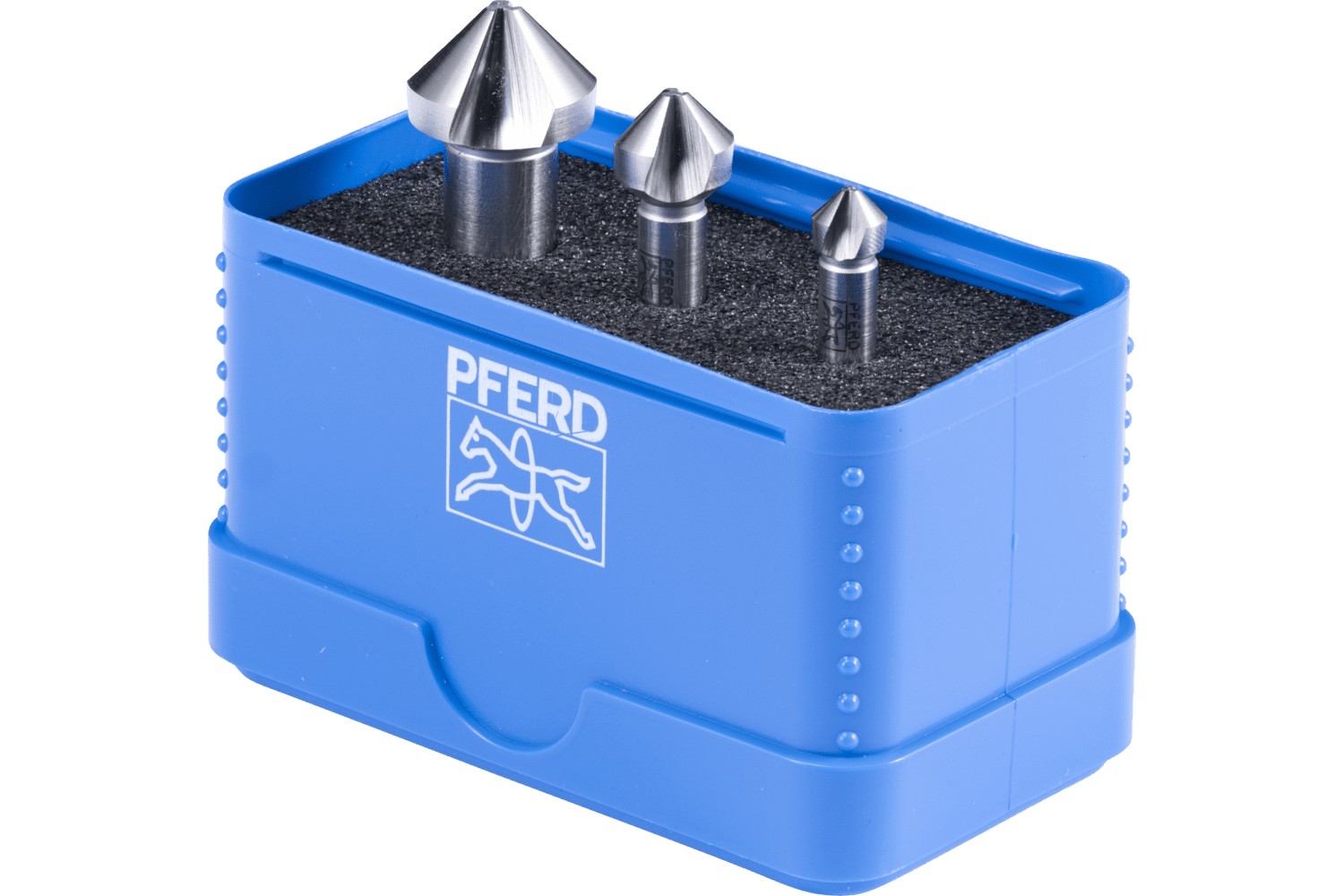 Juego de avellanadores cónicos HSS de 3 piezas, DIN 335 C 90°