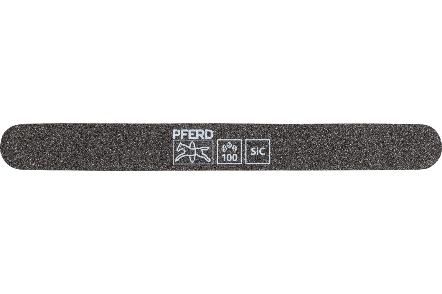 Lima abrasiva flexible SF-R con radio 180x19x5 mm SIC100 para aplicación universal