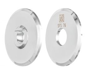 Brida de fijación para discos de corte finos