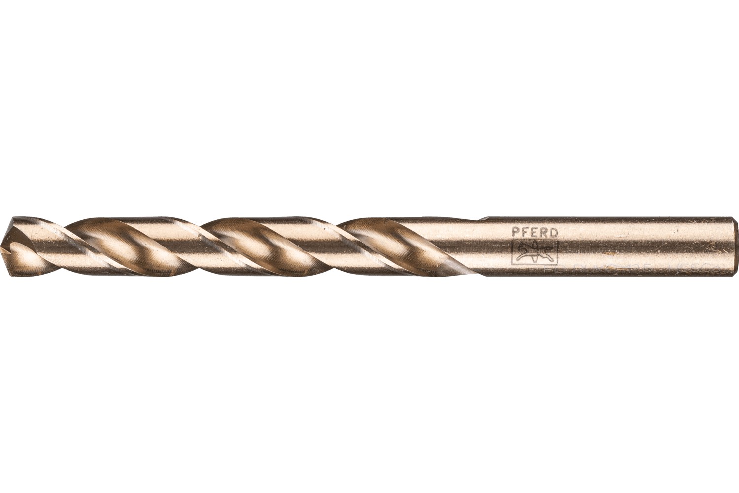 Broca espiral INOX Ø 12,0 mm HSS-E Co5 N DIN 340 135°, ejecución larga para perforación profunda, para materiales tenaces y duros