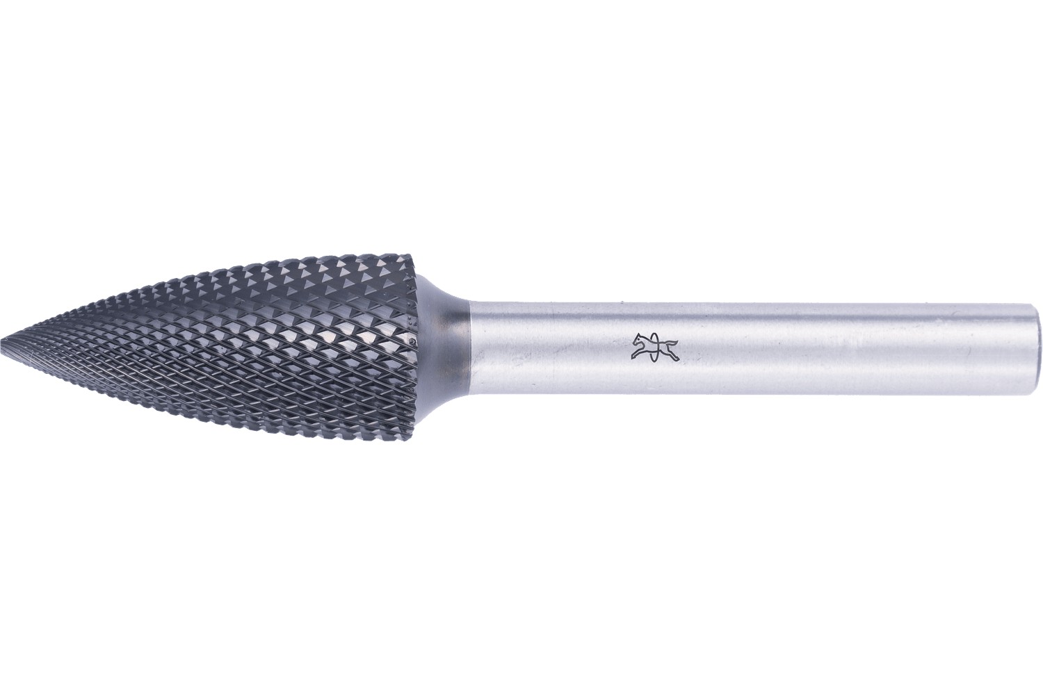 Fresa de metal duro de alto rendimiento MICRO forma obús SPG Ø 12x25 mm, mango Ø 6 mm, recubrimiento HICOAT, para mecanizado fino