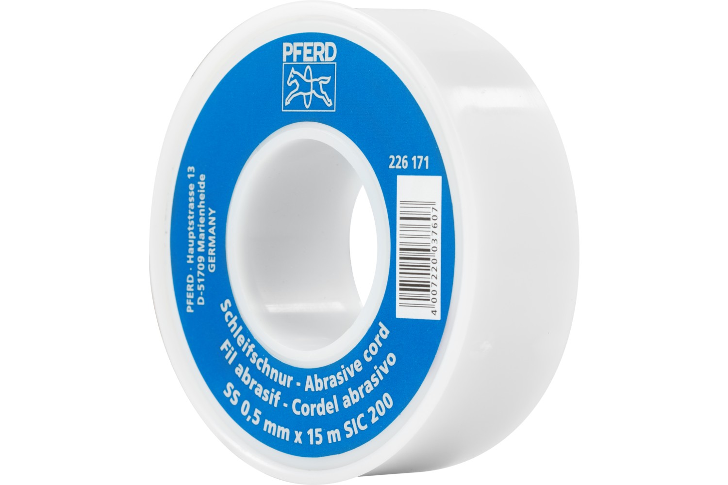 Cuerda abrasiva de SiC SS Ø 0,4 mm x15 m SIC200 para fabricación de herramientas y moldes