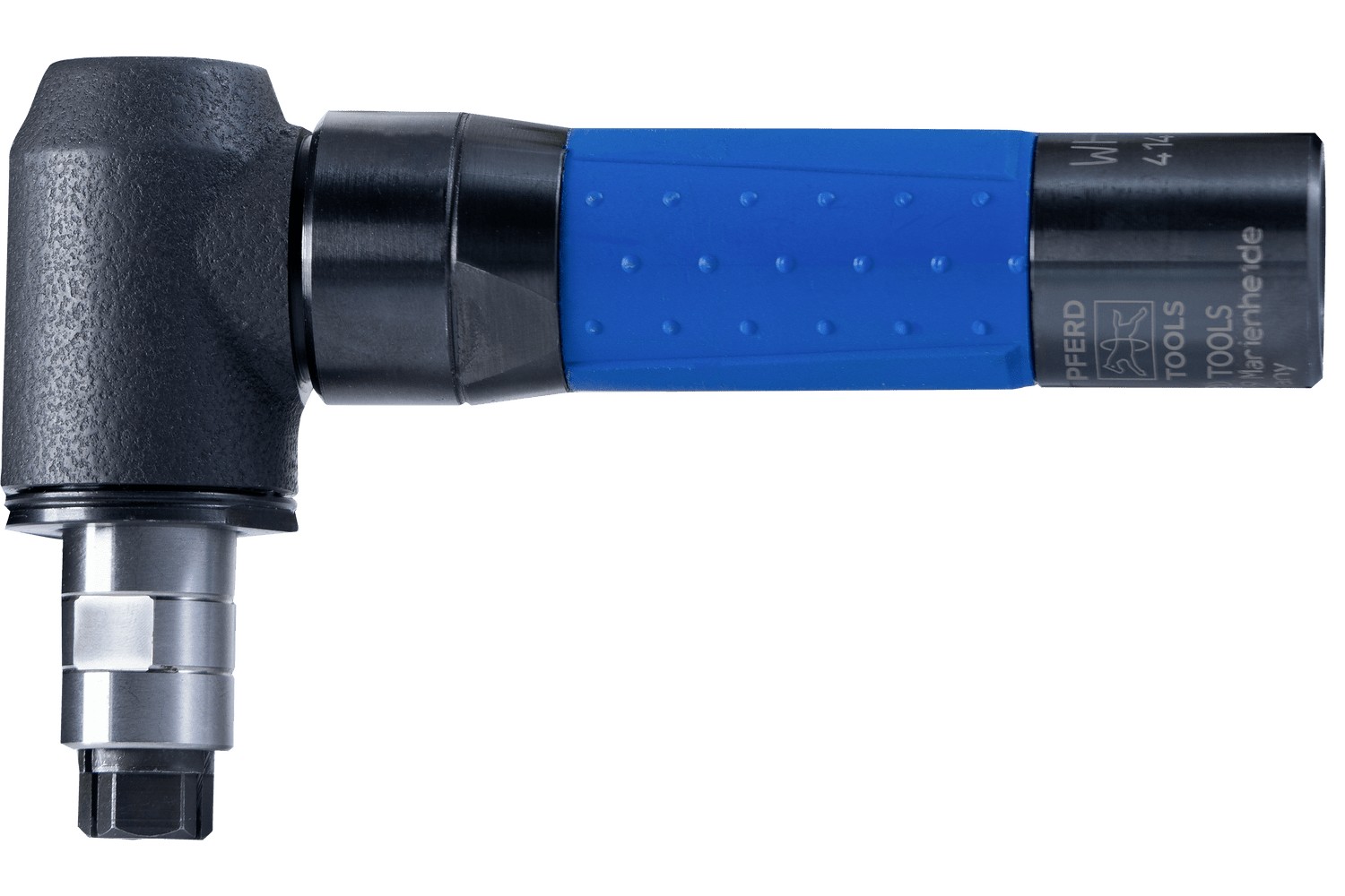 Empuñadura angular WHA 4 90° G16 con pinzas de 6 mm, máx. 20.000 r.p.m.