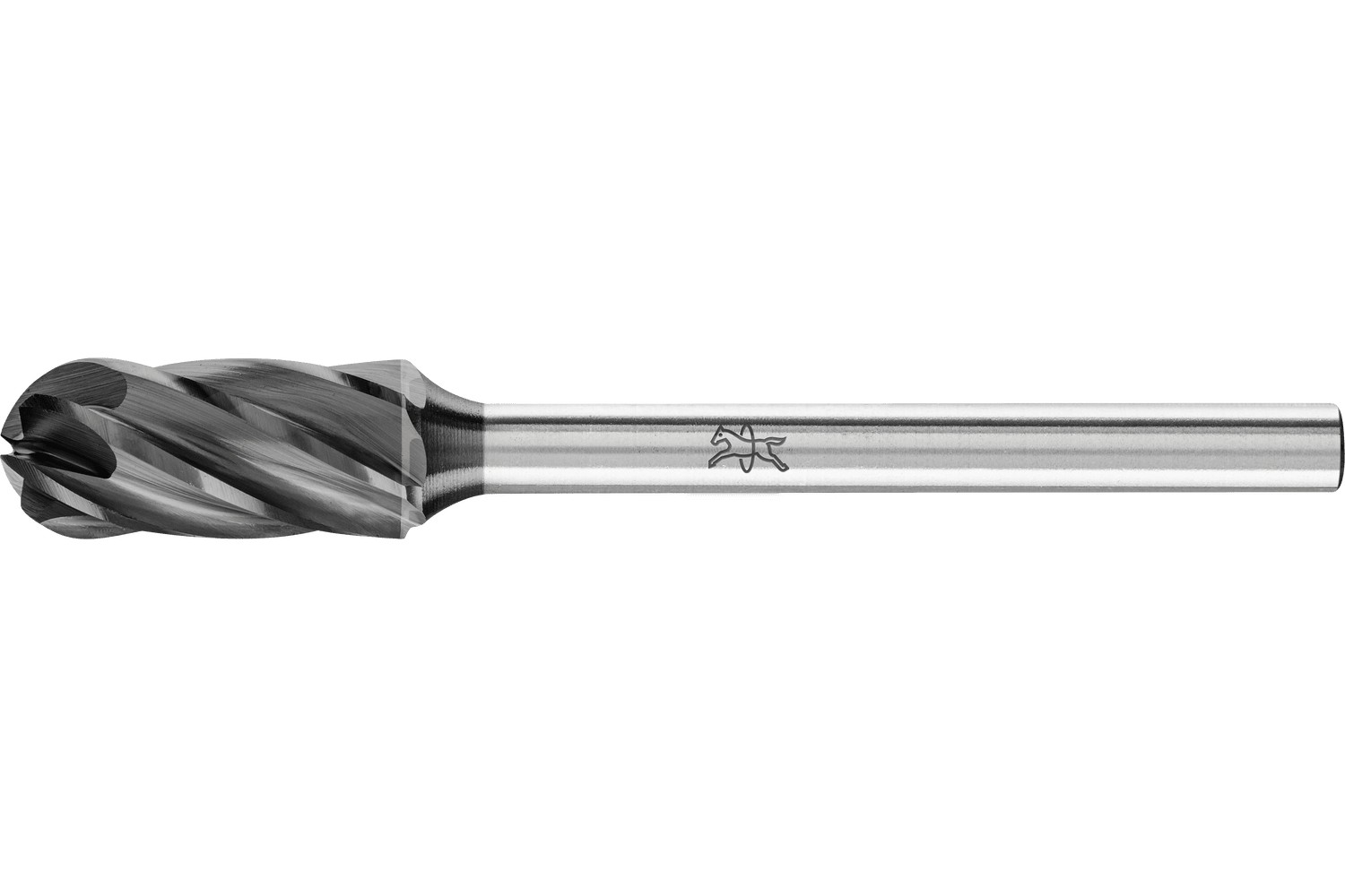 Fresa de metal duro de alto rendim. ALU forma redonda cilíndr. WRC Ø06x13mm, mango Ø3mm, recubr. HICOAT para aluminio/metales no férricos