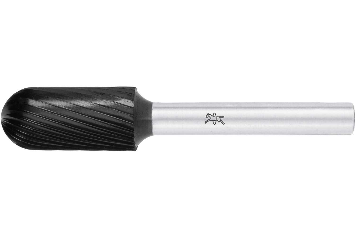 Fresa de metal duro de alto rendimiento forma redonda cilíndrica WRC Ø 12x25 mm, mango Ø 6 mm Z3, recubrimiento HICOAT universal medio