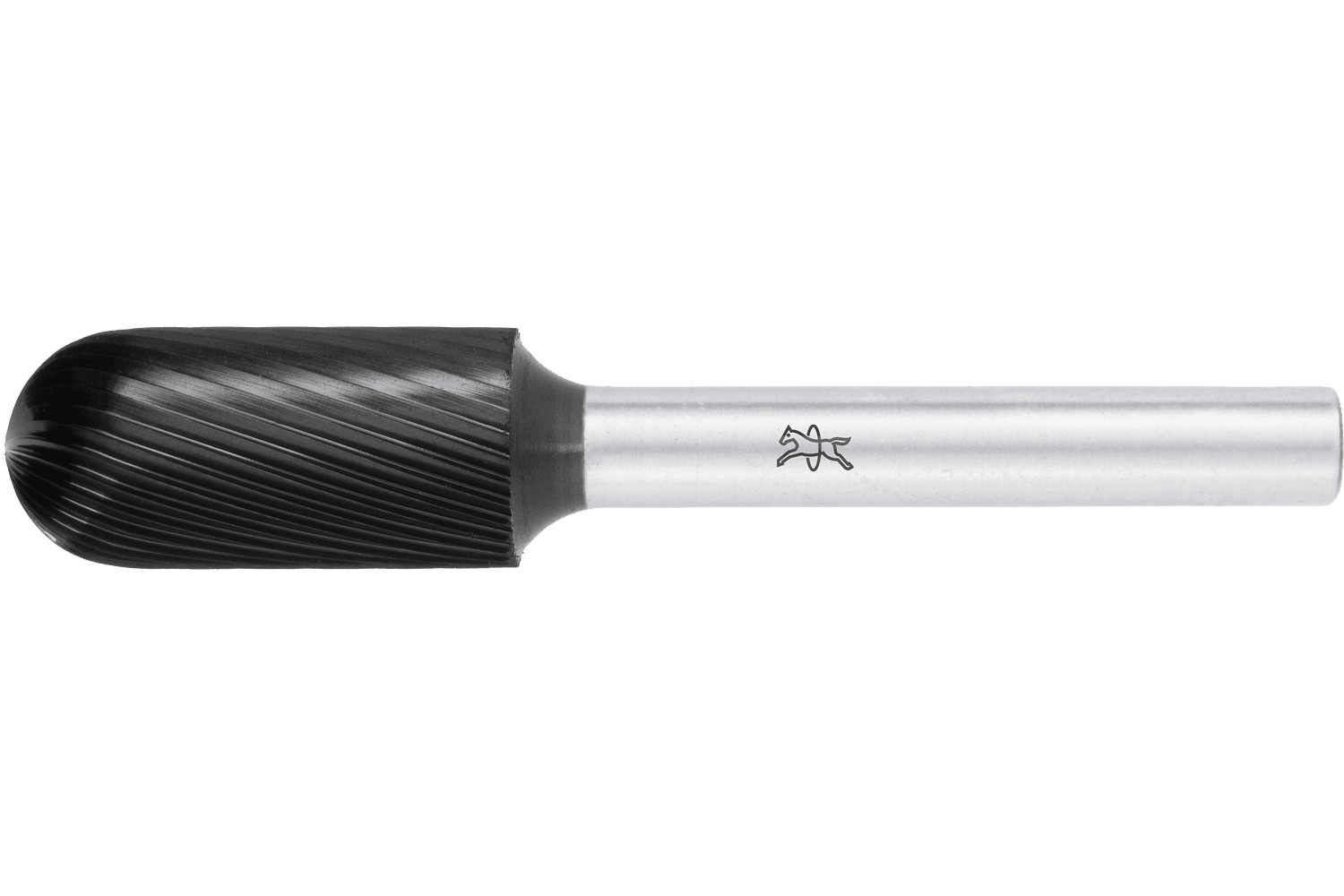 Fresa de metal duro de alto rendimiento forma redonda cilíndrica WRC Ø 12x25 mm, mango Ø 6 mm Z5, recubrimiento HICOAT universal fino