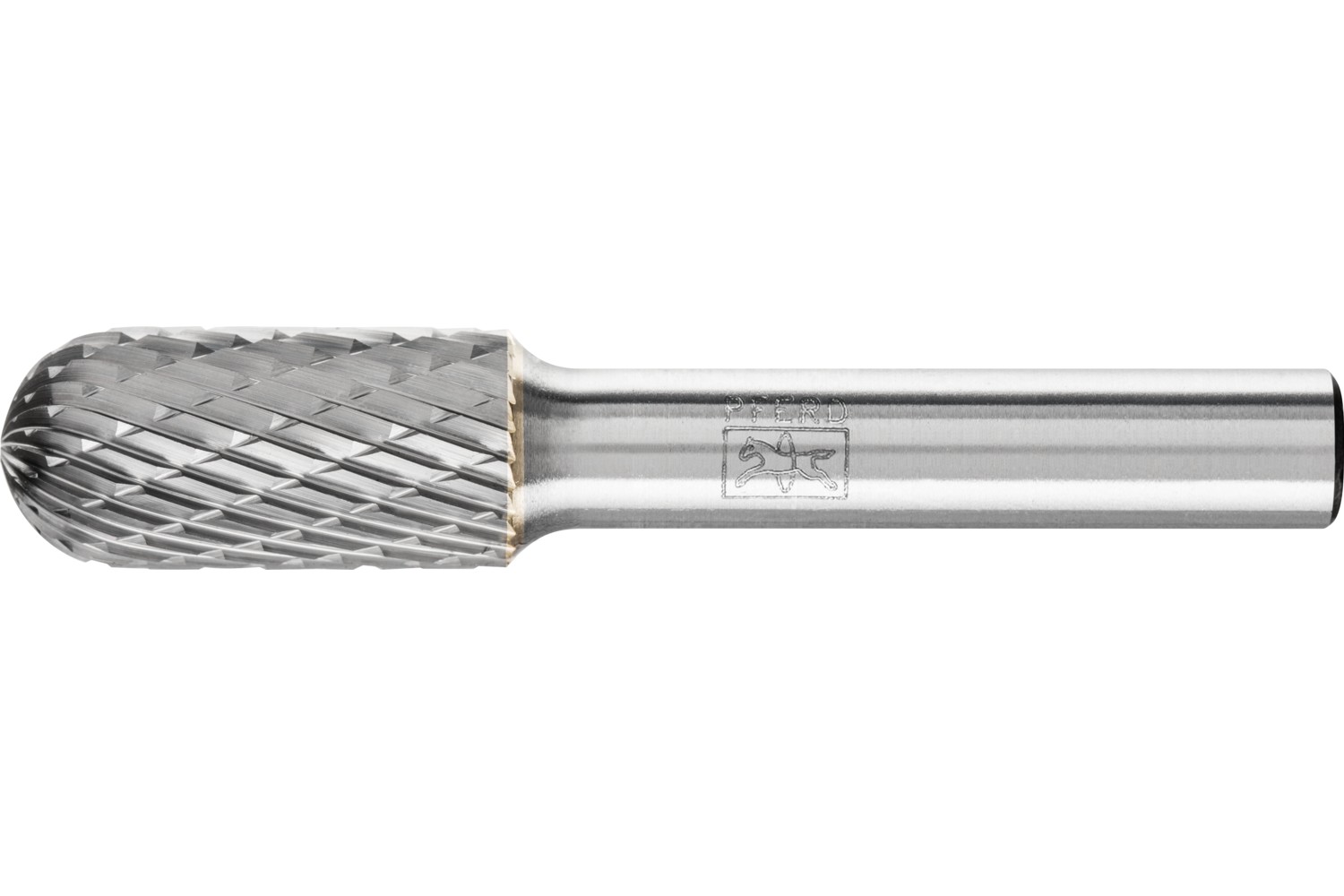 Fresa de metal duro de alto rendimiento TOUGH forma cilíndrica redonda WRC Ø 12x25 mm, mango Ø 8 mm, resistente a los golpes