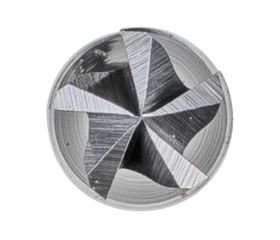 Fresa de metal duro de alto rendimiento ALU cilíndrica ZYAS frontal Ø 03x13 mm, mango Ø 3 mm, aluminio/metal no férrico
