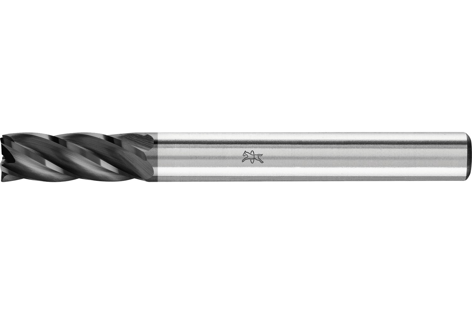 Fresa de met. duro alto rendim. ALU cilíndr. ZYAS dentado frontal Ø06x16mm, mango Ø6mm, recubr. HICOAT para aluminio/metales no férricos