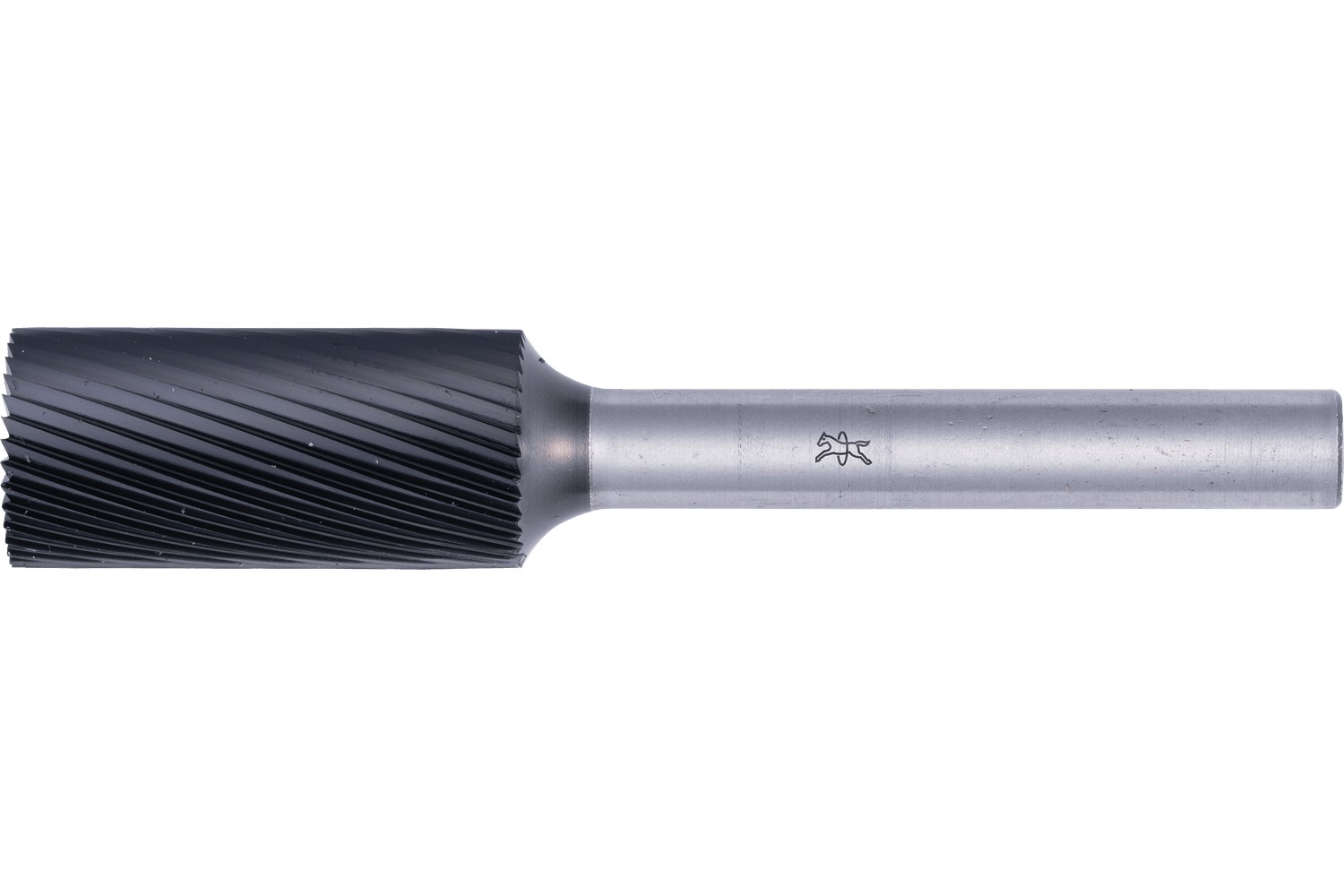 Fresa de metal duro de alto rendimiento cilíndrica ZYAS dentado frontal Ø 12x25 mm, mango Ø 6 mm Z5, recubrimiento HICOAT universal fino