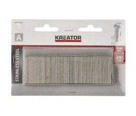 KRT305140 Clavos tipo A 40mm acero inoxidable - 1500 uds.