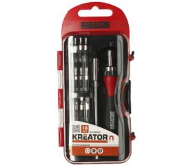 KRT400007 Conjunto de destornilladores de carraca 18pcs