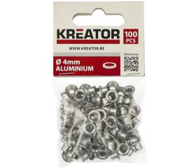 KRT616103 Ojal Ø 4mm aluminio - 100 uds.