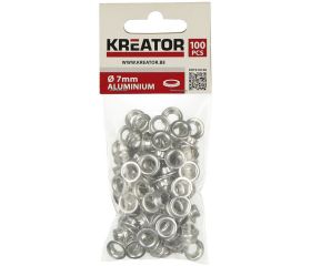 KRT616106 Ojal Ø 7mm aluminio - 100 uds.