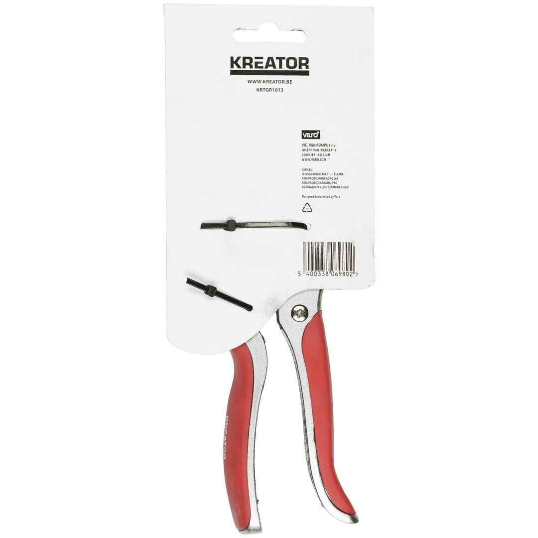 KRTGR1013 Tijera de poda recto, acero sk5