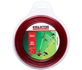 KRTGTR3050 Hilo de corte redondo 3mm 50m