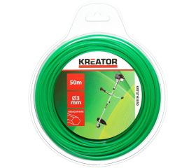 KRTGTH3050 Hilo de corte hexágono 3mm 50m