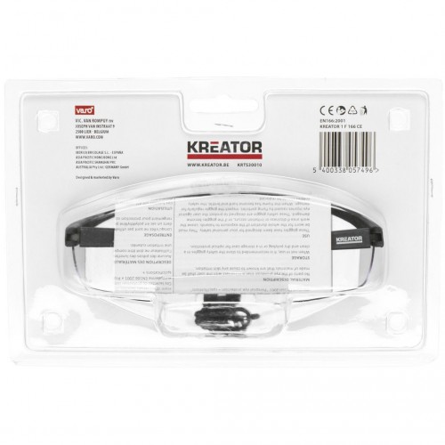 KRTS30010 Gafas de seguridad con cable