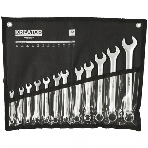 KRT500012 Set llaves  6-22mm combinación 12pcs
