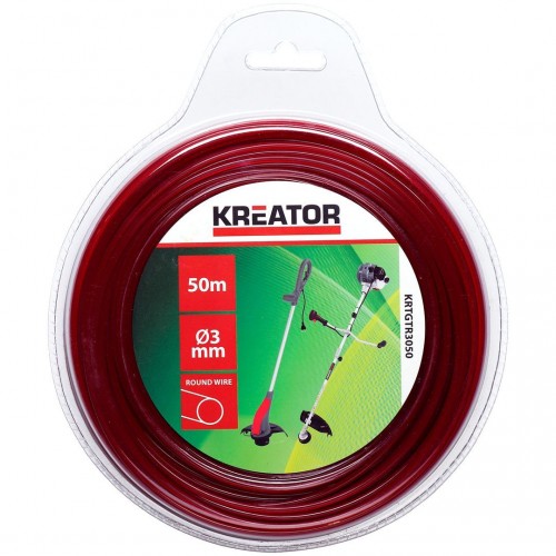 KRTGTR3050 Hilo de corte redondo 3mm 50m