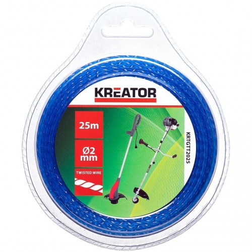 KRTGTT2025 Hilo de corte retorcido 2mm 25m