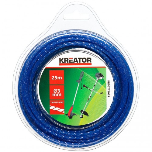 KRTGTT3050 Hilo de corte retorcido 3mm 50m