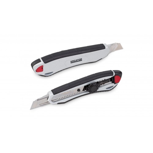 KRT000303 Cúter 18mm carga automática aluminio