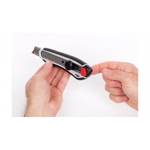KRT000303 Cúter 18mm carga automática aluminio