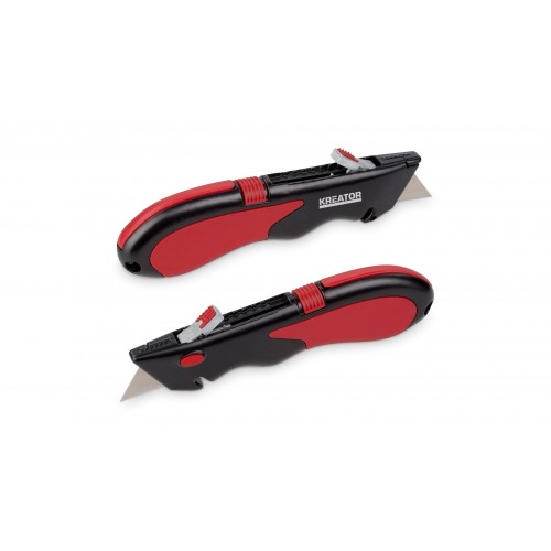KRT000306 Cuchillo resistente y afilado auto retráctil