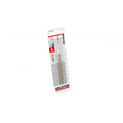 KRT010208 Broca metal hss-tin Ø 4x75mm