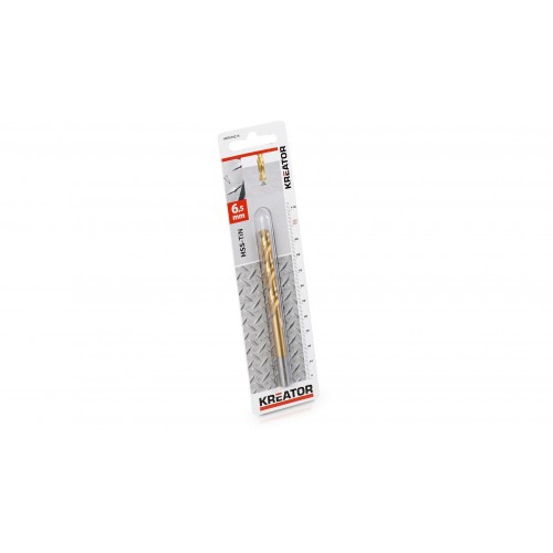 KRT010215 Broca metal hss-tin Ø 6,5x101mm