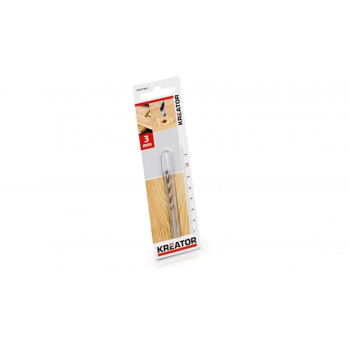 KRT010601 Broca madera Ø 3x60mm